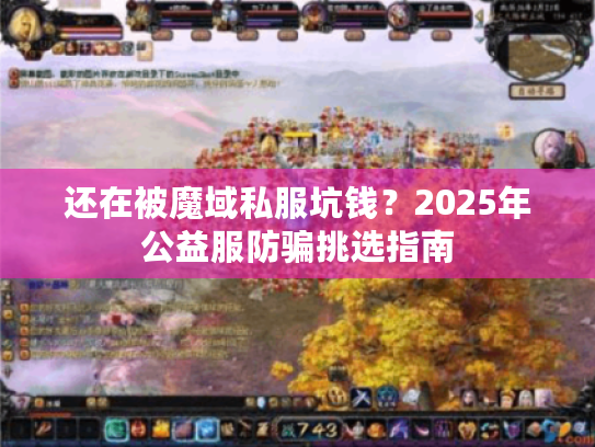 还在被魔域私服坑钱?2025年公益服防骗挑选指南 还在被魔域私服坑钱?2025年公益服防骗挑选指南