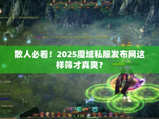 散人必看！2025魔域私服发布网这样筛才真爽？