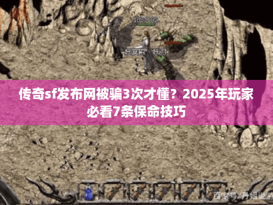 传奇sf发布网被骗3次才懂?2025年玩家必看7条保命技巧 传奇sf发布网被骗3次才懂?2025年玩家必看7条保命技巧