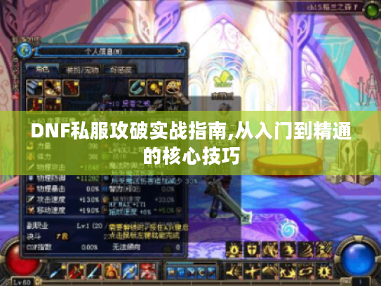 DNF私服攻破实战指南,从入门到精通的核心技巧