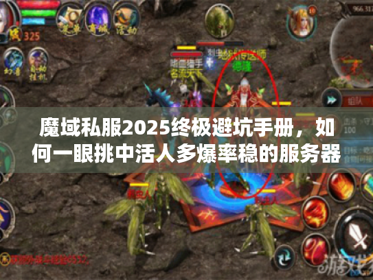 魔域私服2025终极避坑手册，如何一眼挑中活人多爆率稳的服务器？