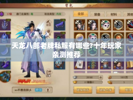 天龙八部老牌私服有哪些?十年玩家亲测推荐