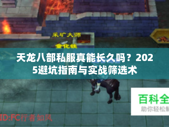 天龙八部私服真能长久吗？2025避坑指南与实战筛选术