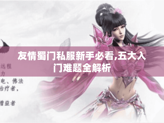 友情蜀门私服新手必看,五大入门难题全解析