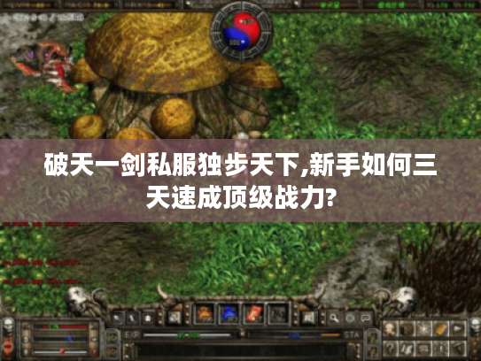破天一剑私服独步天下,新手如何三天速成顶级战力?