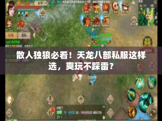 散人独狼必看！天龙八部私服这样选，爽玩不踩雷？