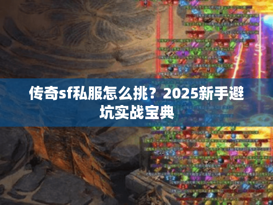传奇sf私服怎么挑？2025新手避坑实战宝典