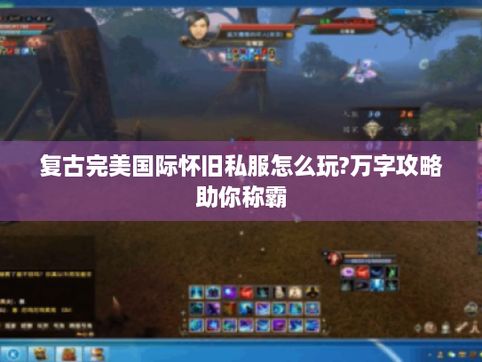 复古完美国际怀旧私服怎么玩?万字攻略助你称霸