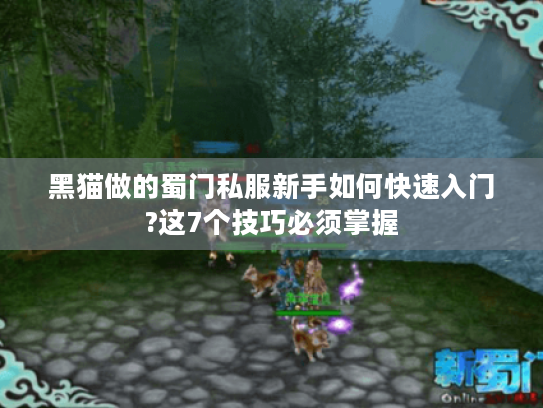 黑猫做的蜀门私服新手如何快速入门?这7个技巧必须掌握
