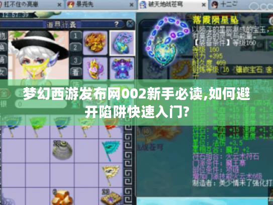 梦幻西游发布网002新手必读,如何避开陷阱快速入门?