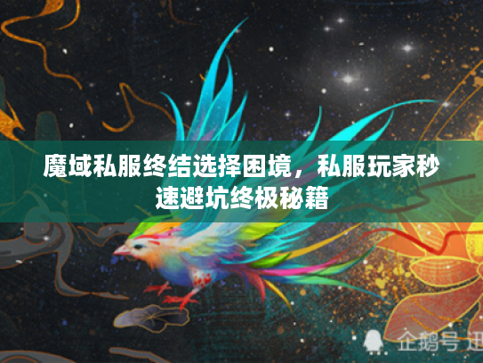 魔域私服终结选择困境，私服玩家秒速避坑终极秘籍