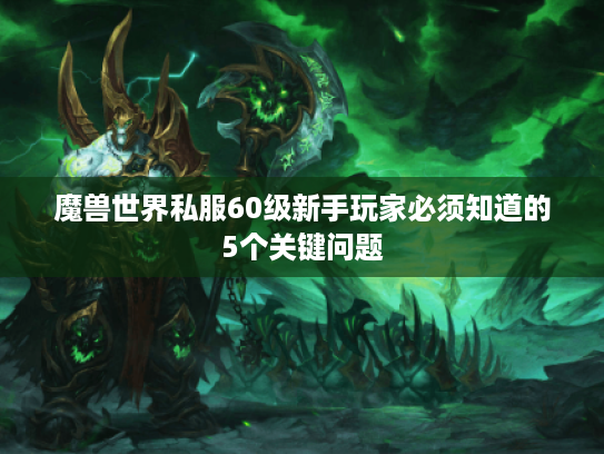 魔兽世界私服60级新手玩家必须知道的5个关键问题 魔兽世界私服60级新手玩家必须知道的5个关键问题