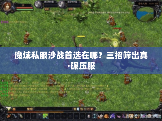 魔域私服沙战首选在哪？三招筛出真·碾压服