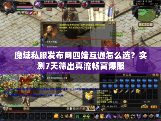 魔域私服发布网四端互通怎么选？实测7天筛出真流畅高爆服