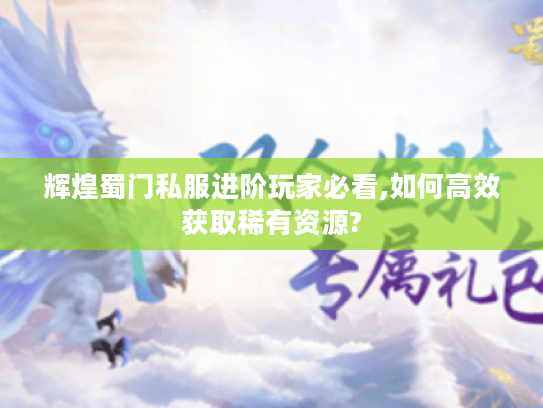 辉煌蜀门私服进阶玩家必看,如何高效获取稀有资源?