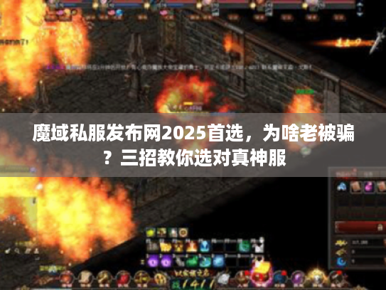 魔域私服发布网2025首选，为啥老被骗？三招教你选对真神服