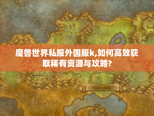 魔兽世界私服外国服k,如何高效获取稀有资源与攻略?