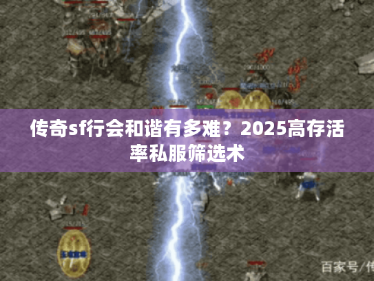 传奇sf行会和谐有多难？2025高存活率私服筛选术