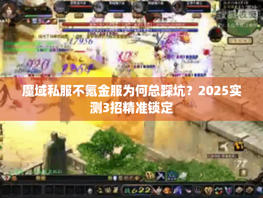 魔域私服不氪金服为何总踩坑？2025实测3招精准锁定