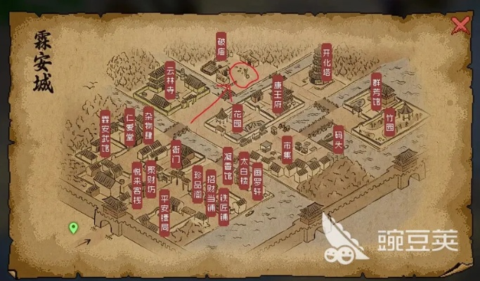 大江湖苍龙白鸟攻略：江东临安城地图全收录