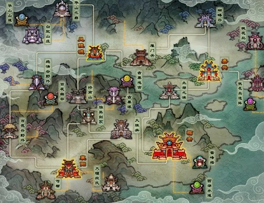 大江湖苍龙白鸟中原攻略:少林寺地图全收录 大江湖苍龙白鸟中原攻略:少林寺地图全收录