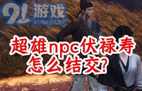 燕云十六声柴八捆结交技巧 柴八捆交流攻略
