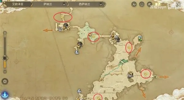 《FF14水晶世界松鼠分布地图，神奇小松鼠位置全揭秘》