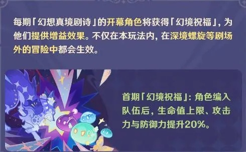 《原神幻想真境剧诗难打？平民低配轻松通关攻略》