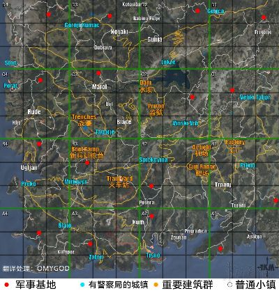 SCUM警察点位置速查!独家揭秘全图一览 SCUM警察点位置速查!独家揭秘全图一览