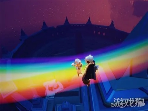 《光遇缤纷飞行日彩虹全攻略：揭秘彩虹位置！》