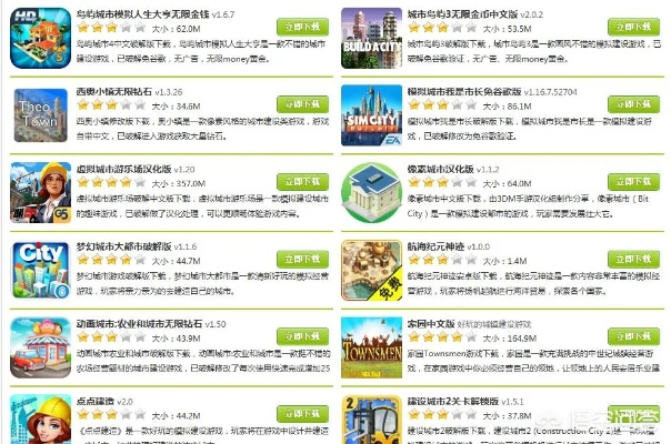 城市营造游戏盘点：十大必玩城市构建佳作推荐