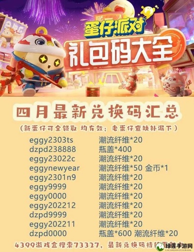 蛋仔派对兑换码攻略:独家礼包码速查! 蛋仔派对兑换码攻略:独家礼包码速查!