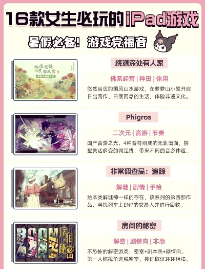 沉浸式情感游戏盘点：十大热门互动体验推荐