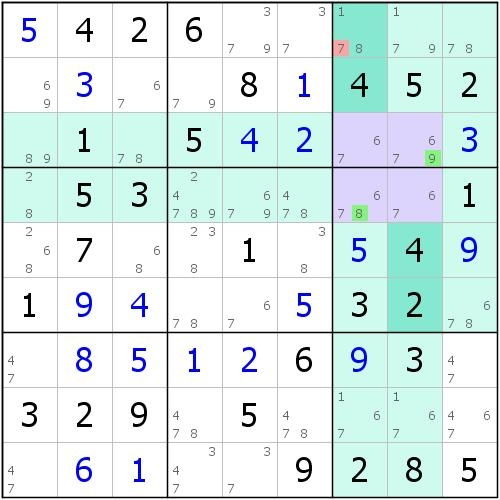 数独高阶攻略:环与致命结构破解技巧揭秘 数独高阶攻略:环与致命结构破解技巧揭秘