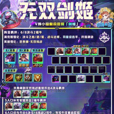 金铲铲之战剑姬阵容攻略：名流剑姬玩法解析