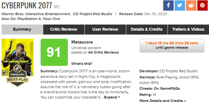 赛博朋克游戏盘点:十大耐玩排行榜揭晓 赛博朋克游戏盘点:十大耐玩排行榜揭晓
