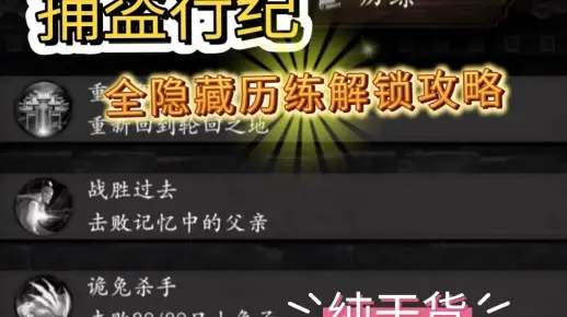 《捕盗行纪攻略:解锁隐藏副本全秘籍》 《捕盗行纪攻略:解锁隐藏副本全秘籍》