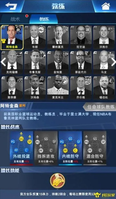 《王者NBA》战术系统深度解析：球场霸主养成记