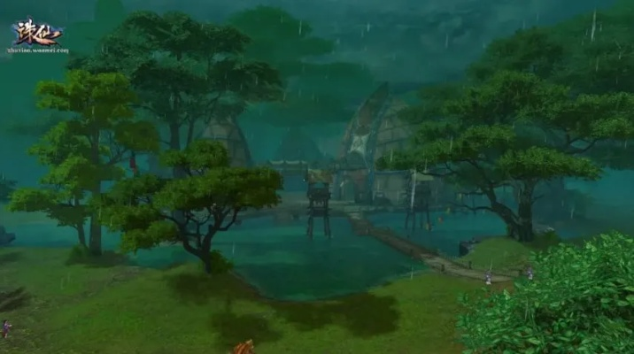 梦幻诛仙死亡沼泽地标风景揭秘：探寻隐藏秘境