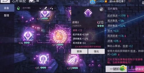 《S1赛季芯片梯度排行:王牌竞速新芯片实力大揭秘》 《S1赛季芯片梯度排行:王牌竞速新芯片实力大揭秘》