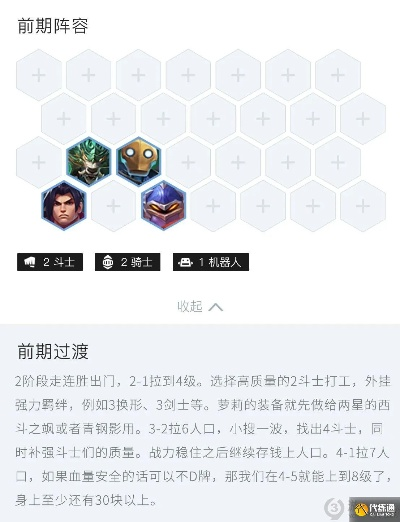 金铲铲狂野斗士阵容攻略：独家出装搭配秘籍