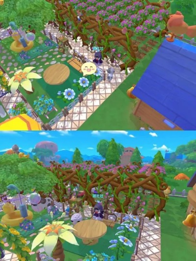 摩尔庄园手游紫藤花架道具速获攻略