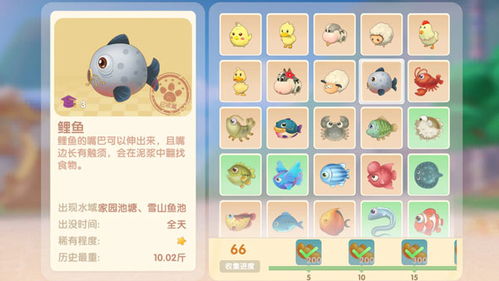 摩尔庄园手游鲤鱼钓点揭秘：快速捕获攻略