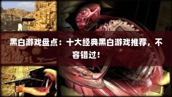 黑白游戏盘点：十大经典黑白游戏推荐，不容错过！