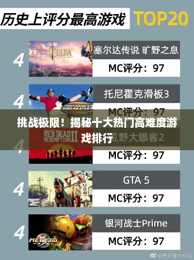 挑战极限!揭秘十大热门高难度游戏排行 挑战极限!揭秘十大热门高难度游戏排行