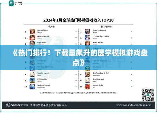 《热门排行！下载量飙升的医学模拟游戏盘点》