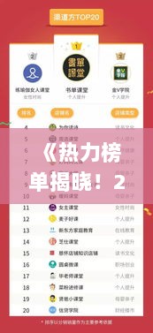 《热力榜单揭晓！2023年度最受欢迎架空游戏盘点》