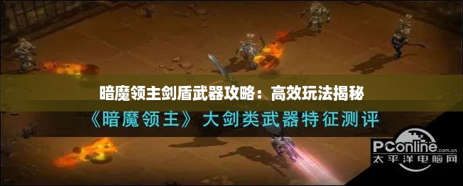 暗魔领主剑盾武器攻略：高效玩法揭秘