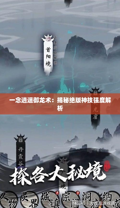 一念逍遥御龙术：揭秘绝版神技强度解析