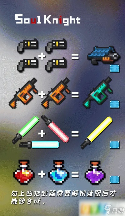 元气骑士冲锋枪四代合成攻略：轻松掌握武器升级技巧